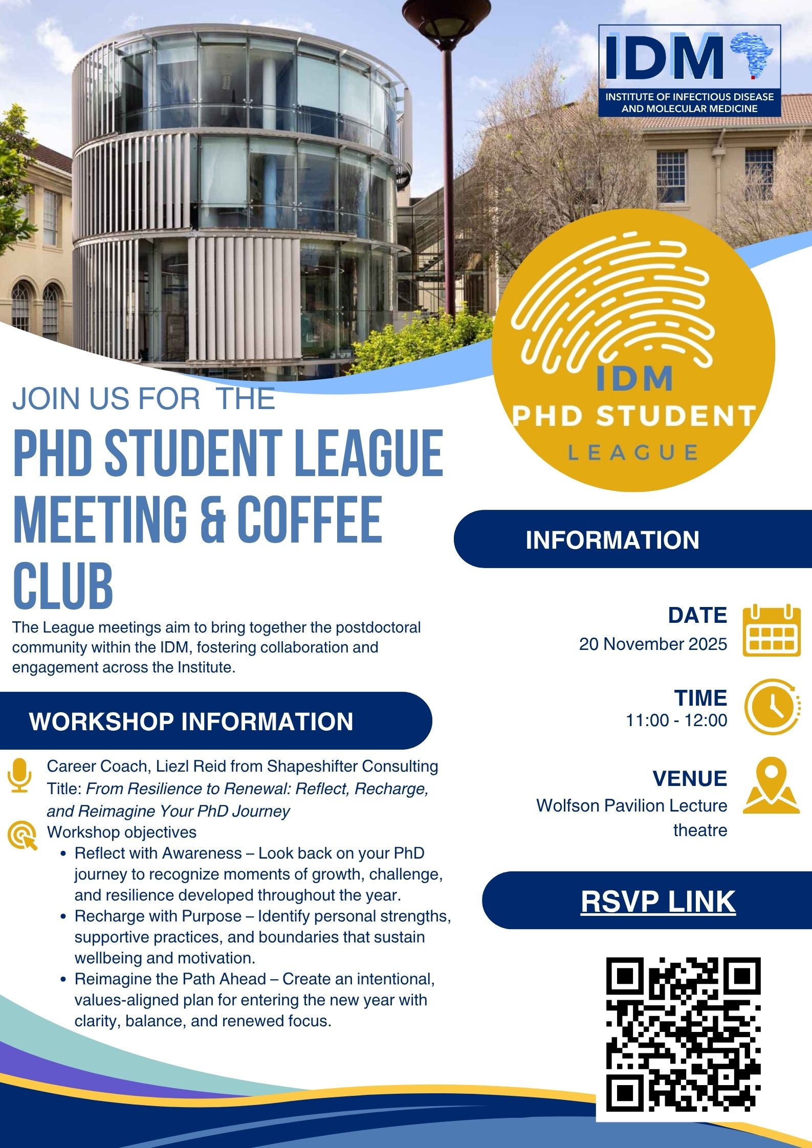 League Meeting Poster