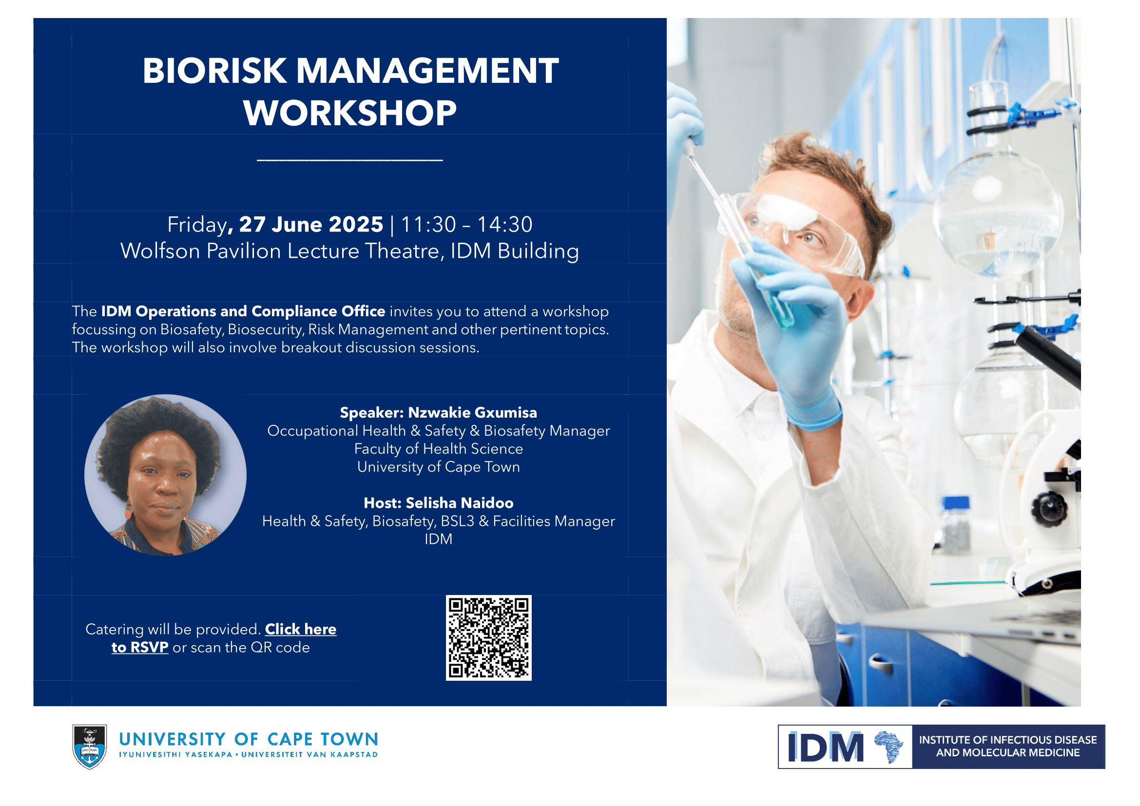 Biorisk Management Workshop Poster