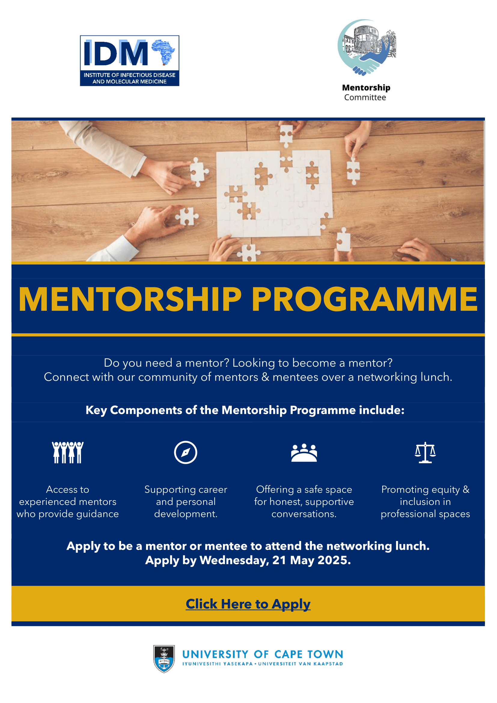 Mentorship Programme Banner