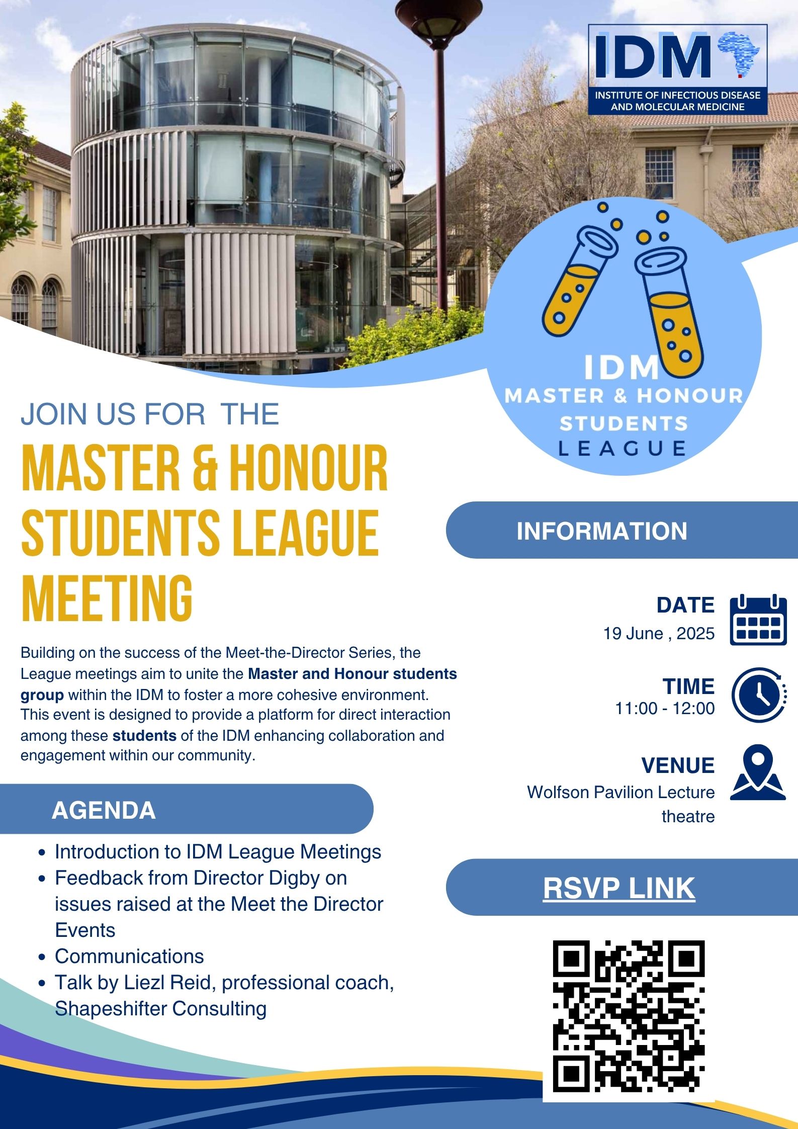 League Meeting Poster