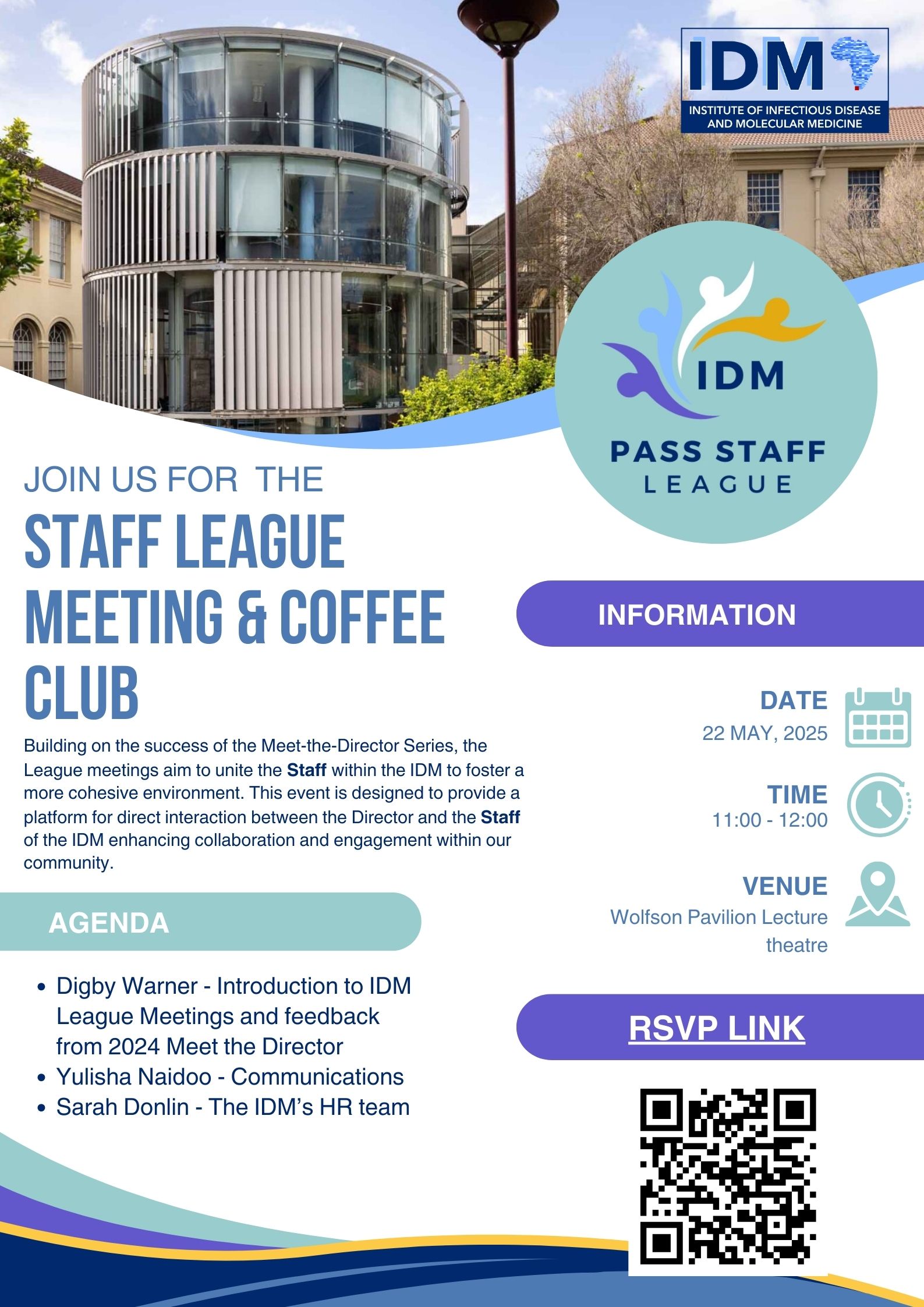 League meeting poster