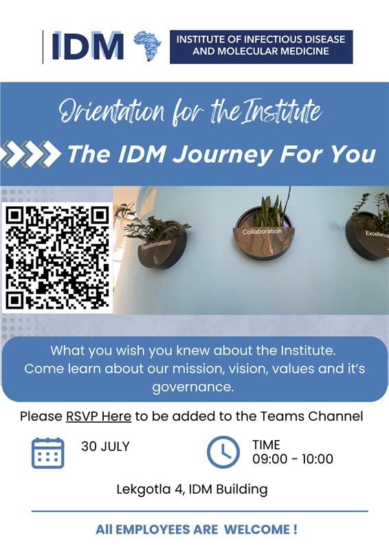 Orientation for the Institute Poster