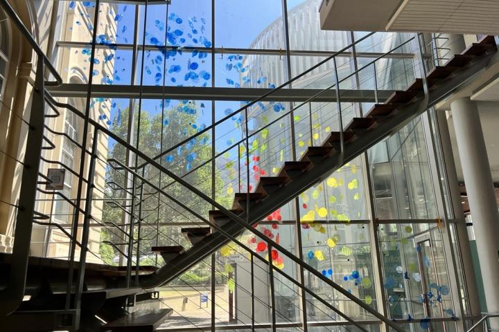 Scatter plot from the inside