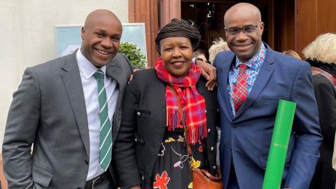 Honorary doctorate for Kelly Chibale in Switzerland