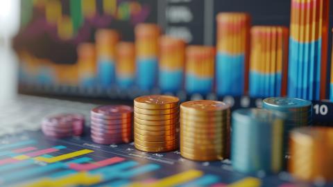 colourful money