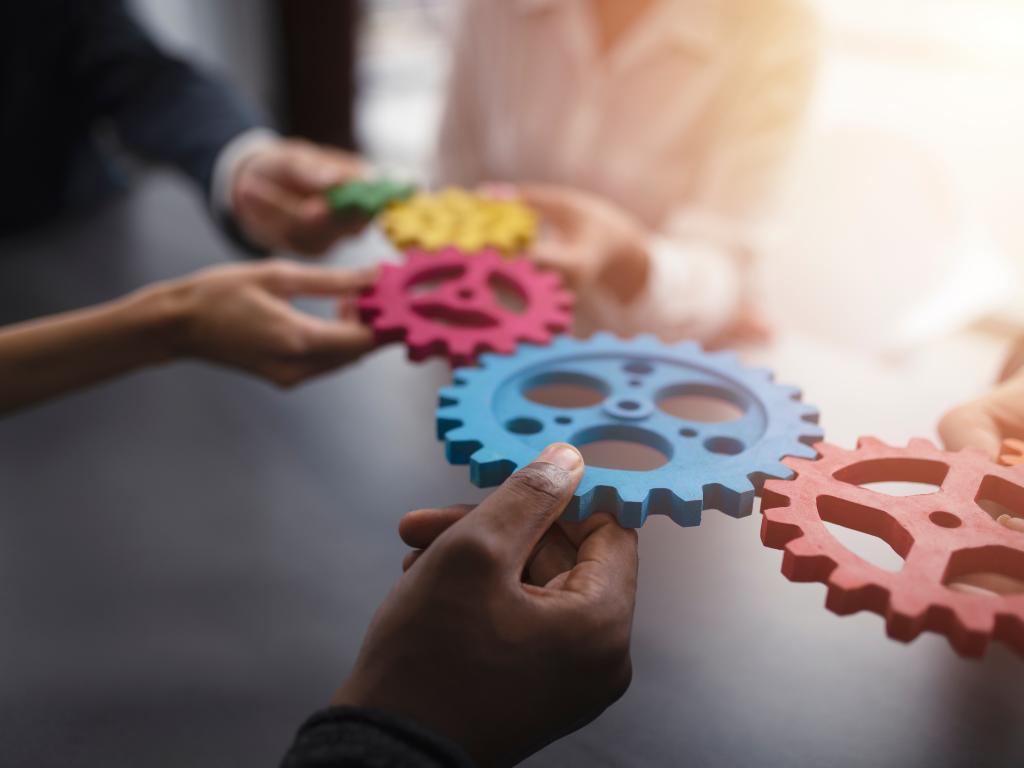 piecing together cogs